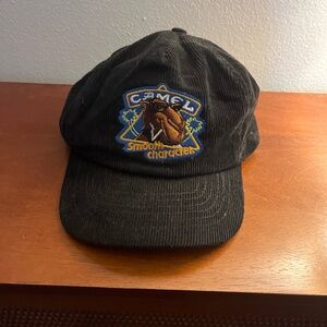 Camel Corduroy SnapBack Hat